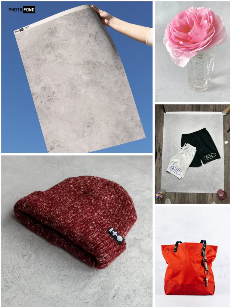 Fond Béton texturé. Apportez une touche industrielle et moderne à votre photographie de produits et à vos contenus visuels.