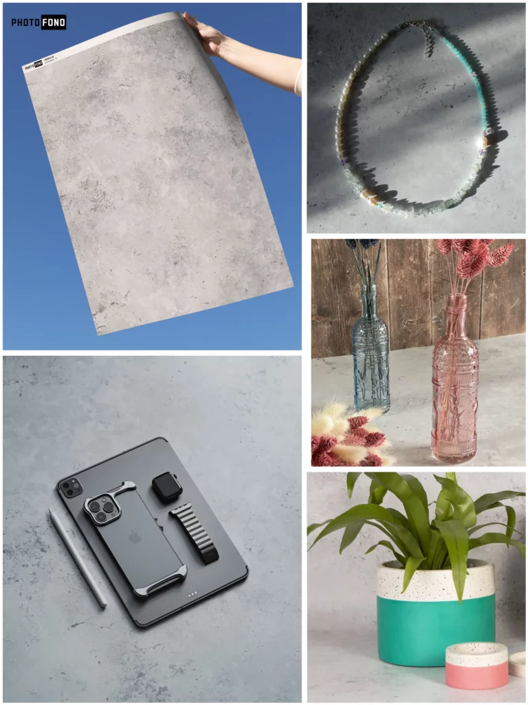 Fond Béton texturé. Apportez une touche industrielle et moderne à votre photographie de produits et à vos contenus visuels.