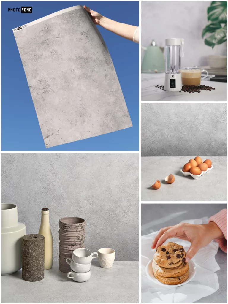 Fond Béton texturé. Apportez une touche industrielle et moderne à votre photographie de produits et à vos contenus visuels.