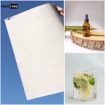 Fond blanc pour photographie produit en Tunisie – Idéal pour e-commerce et shooting pro | White product photography backdrop Tunisia | خلفية تصوير بيضاء في تونس