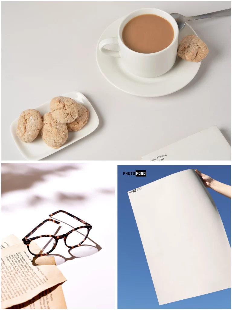 خلفية بيضاء للتصوير الاحترافي