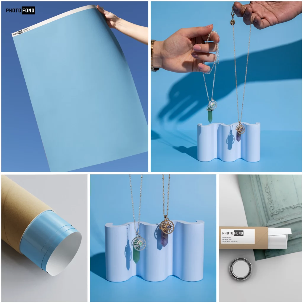 Met en valeur les produits clairs ou sombres grâce à son fini mat.