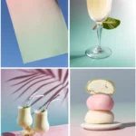 Fond Photo GELATO – Dégradé Pastel Rose et Menthe Pastel pour Shooting Produit