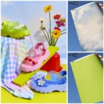 Fond d'un vert vibrant idéal pour des scènes estivale et rafraîchissante