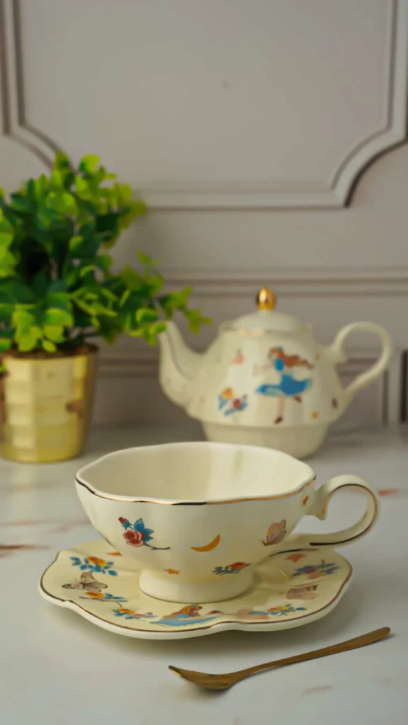 My_dream_Lens Avis Client 5Stars Product Photography Shot shooting produit avec notre fond de photographie en bois. Tasse vintage.